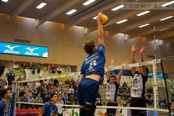 Volleyballspiel Volley Amriswil – Volley Näfels (Schweizer Cup-Achtelfinal